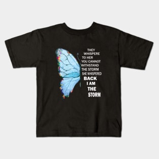 I am the storm Kids T-Shirt